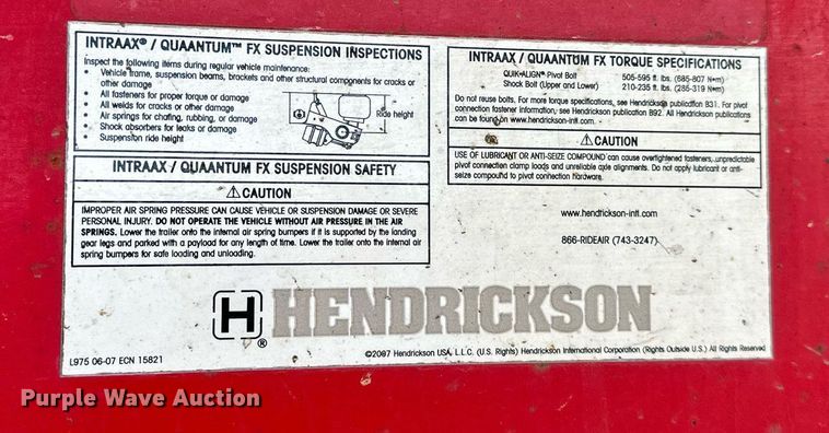 image for item DO5189 2012 Doonan 4820BLKTTIKB  flatbed trailer