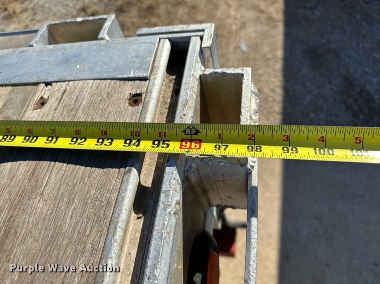 image for item DO5190 2012 Doonan 4820BLKTTIKB  flatbed trailer