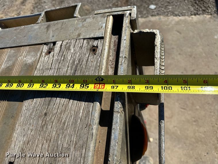 image for item DO5192 2012 Doonan 4820BLKTTIKB  flatbed trailer