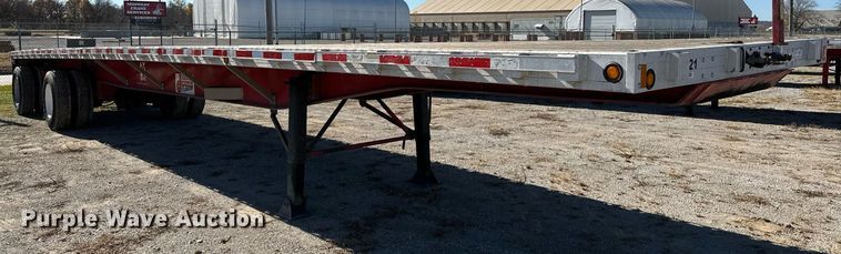 image for item DO5195 2012 Doonan 4820BLKTTIKB  flatbed trailer