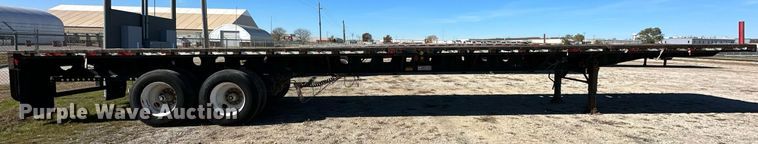 image for item DO5196 2000 Lufkin EXT 48/80  flatbed trailer
