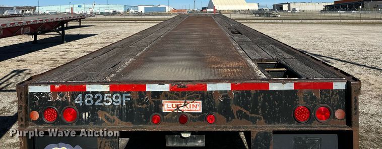 image for item DO5196 2000 Lufkin EXT 48/80  flatbed trailer