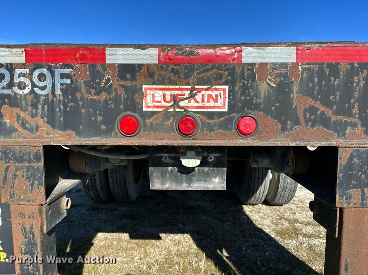 image for item DO5196 2000 Lufkin EXT 48/80  flatbed trailer