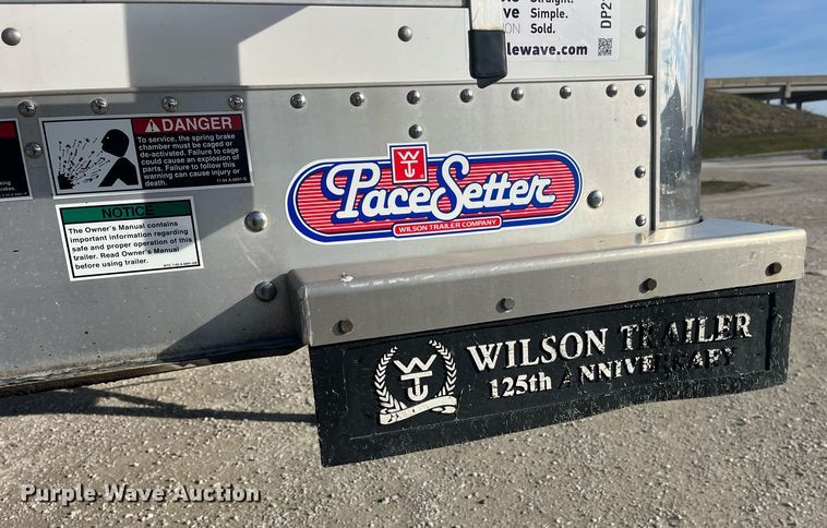 image for item DP2162 2015 Wilson DWH-500  grain trailer