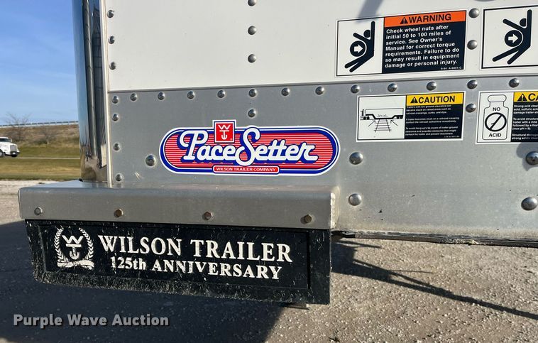 image for item DP2162 2015 Wilson DWH-500  grain trailer