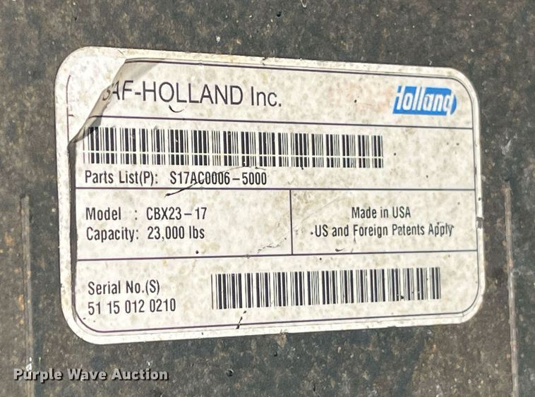 image for item DP2162 2015 Wilson DWH-500  grain trailer