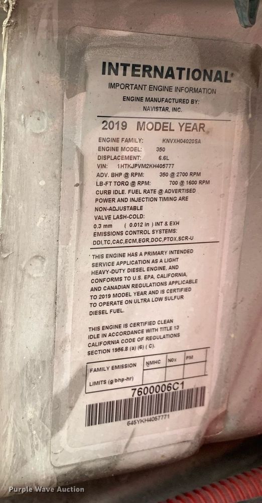 image for item DP8774 2019 Chevrolet Silverado 6500HD  bucket truck