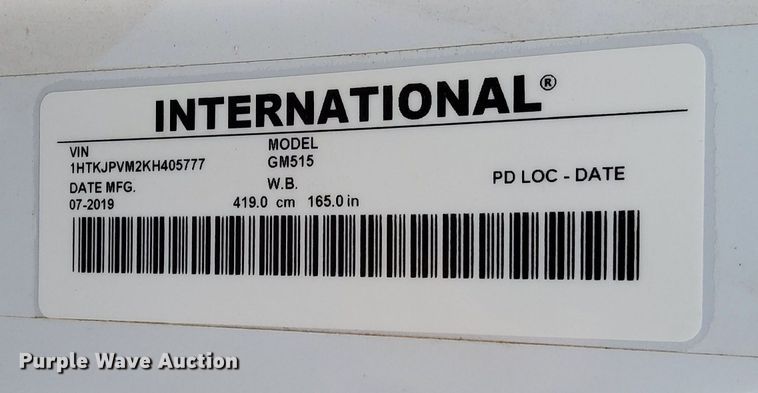 image for item DP8774 2019 Chevrolet Silverado 6500HD  bucket truck