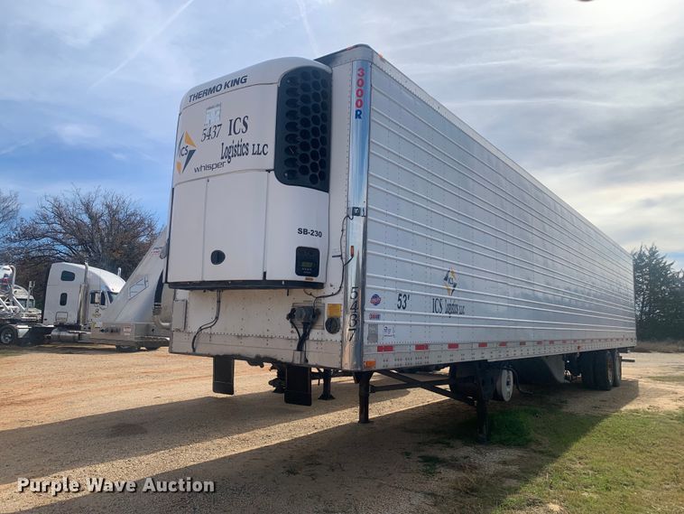 image for item DP8787 2014 Utility VS2RA  refrigerated van trailer