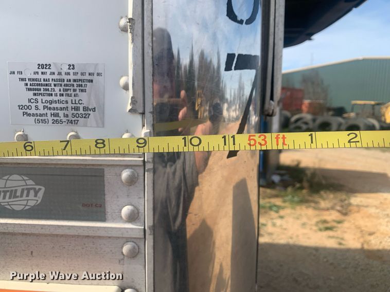 image for item DP8787 2014 Utility VS2RA  refrigerated van trailer