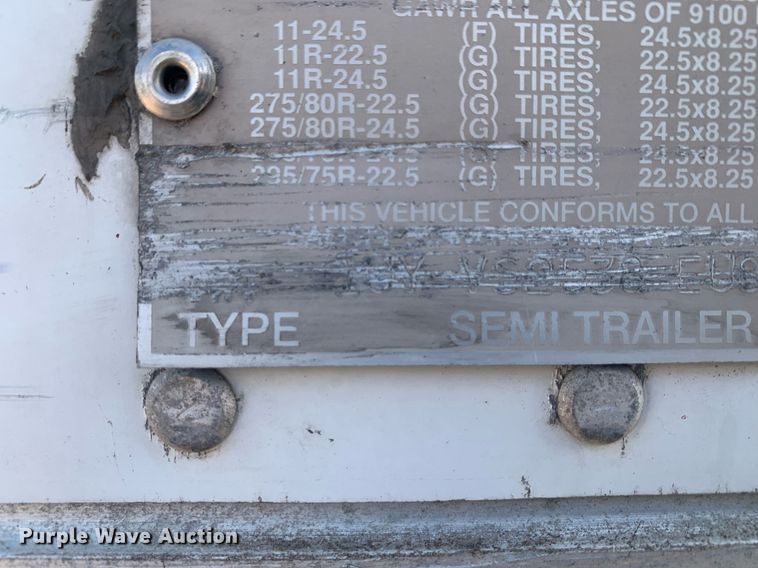 image for item DP8787 2014 Utility VS2RA  refrigerated van trailer