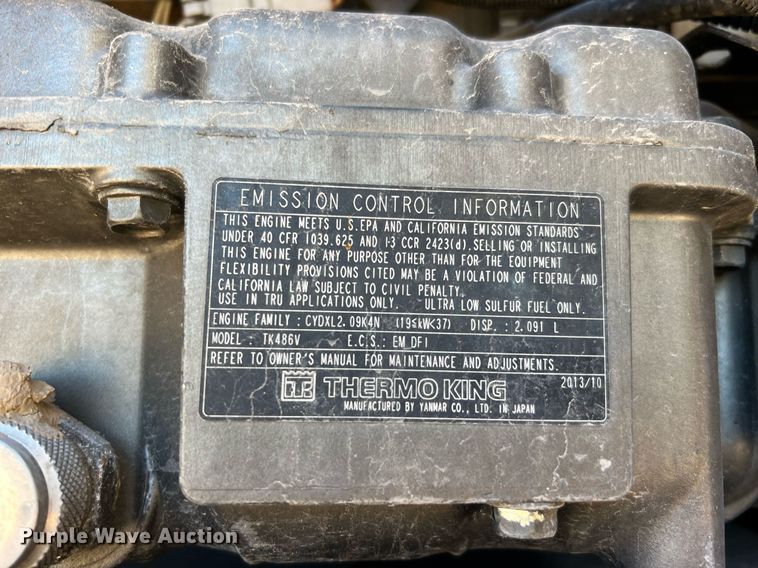 image for item DQ2322 2015 Utility 3000R  refrigerated van trailer