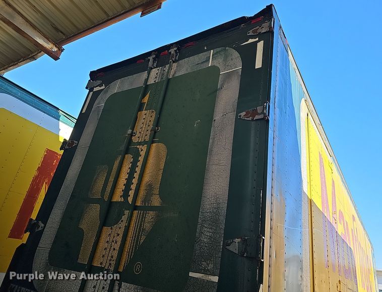 image for item DQ8513 1976 Kentucky Trailers FVCC  dry van trailer