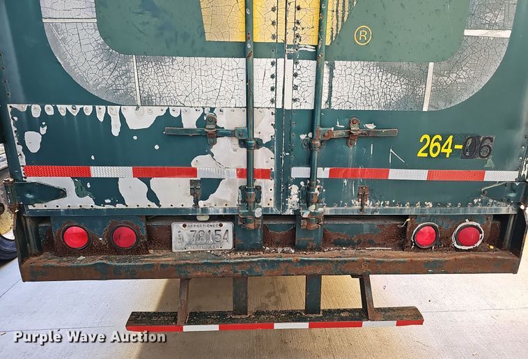 image for item DQ8513 1976 Kentucky Trailers FVCC  dry van trailer