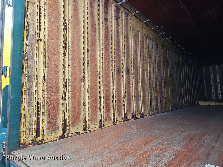 image for item DQ8513 1976 Kentucky Trailers FVCC  dry van trailer