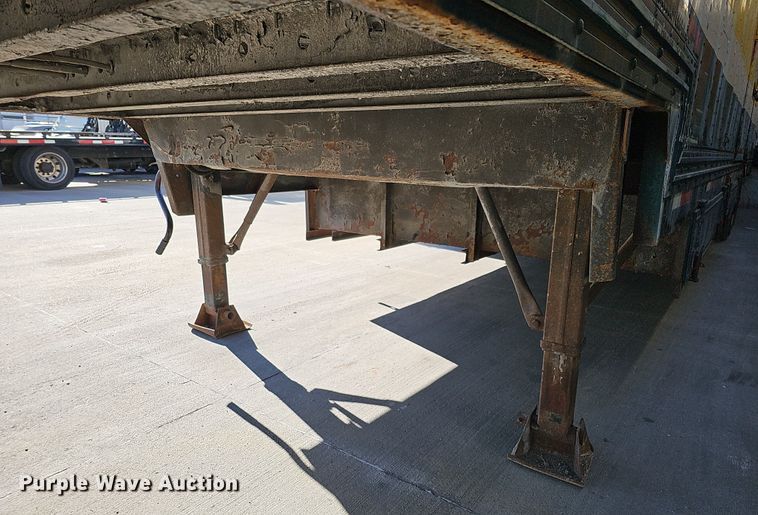 image for item DQ8513 1976 Kentucky Trailers FVCC  dry van trailer