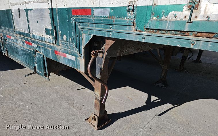 image for item DQ8513 1976 Kentucky Trailers FVCC  dry van trailer