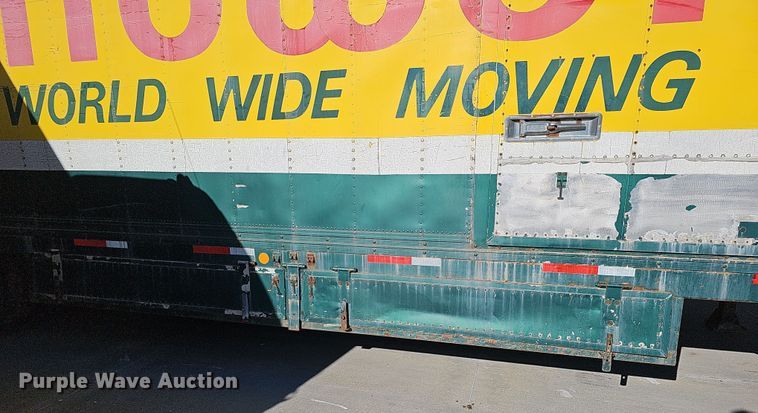 image for item DQ8513 1976 Kentucky Trailers FVCC  dry van trailer