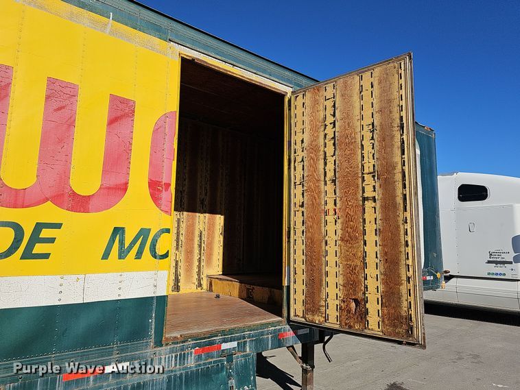 image for item DQ8513 1976 Kentucky Trailers FVCC  dry van trailer