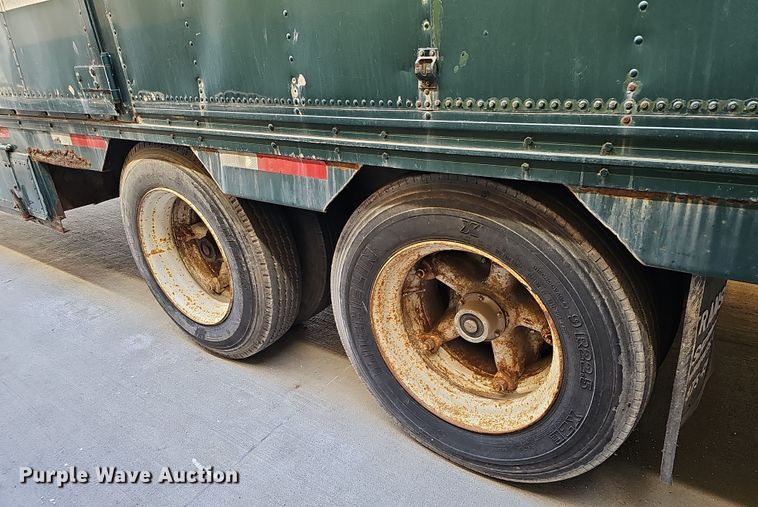 image for item DQ8513 1976 Kentucky Trailers FVCC  dry van trailer