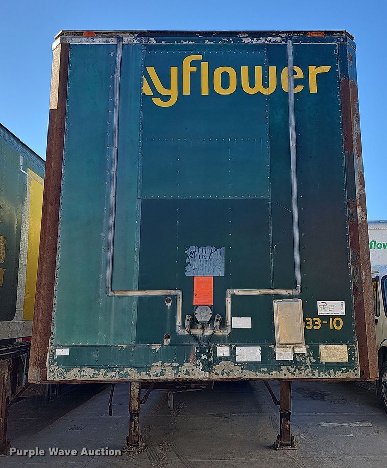 image for item DQ8514 1986 Great Dane Trailers 7730 TDAR1-F  dry van trailer