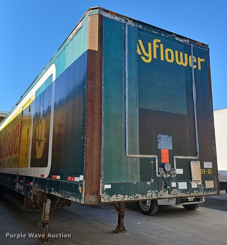 image for item DQ8514 1986 Great Dane Trailers 7730 TDAR1-F  dry van trailer