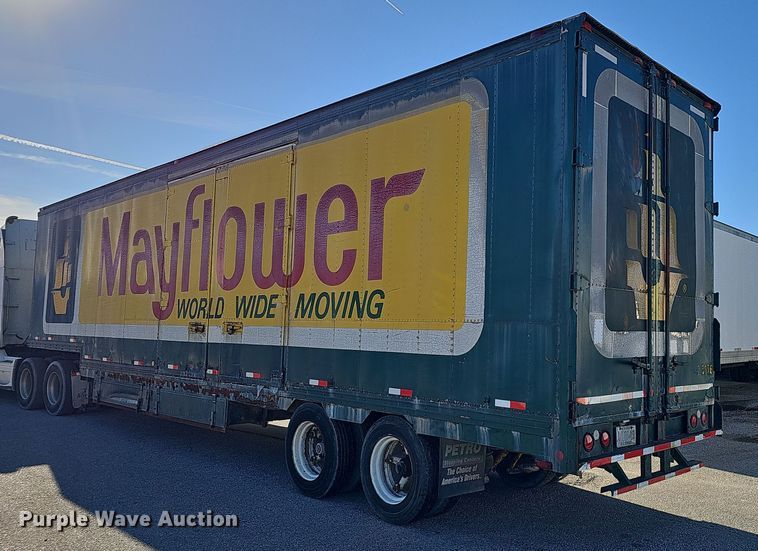 image for item DQ8515 1974 Kentucky Trailers FVCC  dry van trailer