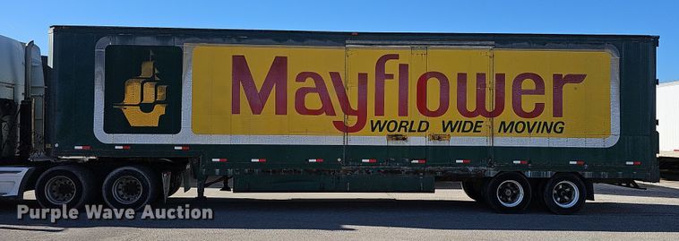 image for item DQ8515 1974 Kentucky Trailers FVCC  dry van trailer