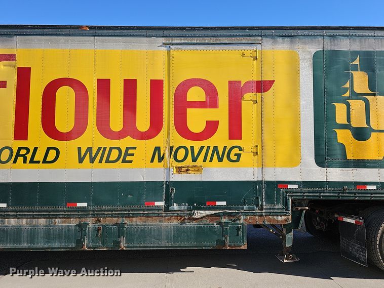 image for item DQ8515 1974 Kentucky Trailers FVCC  dry van trailer