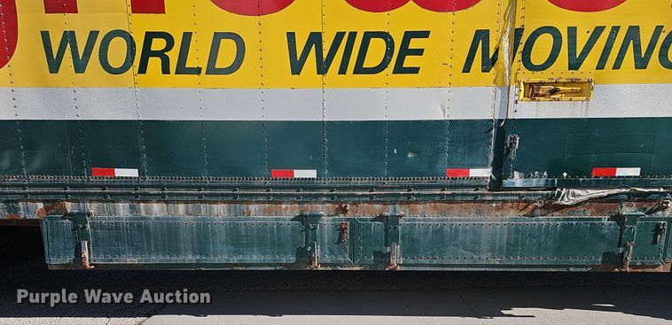 image for item DQ8515 1974 Kentucky Trailers FVCC  dry van trailer