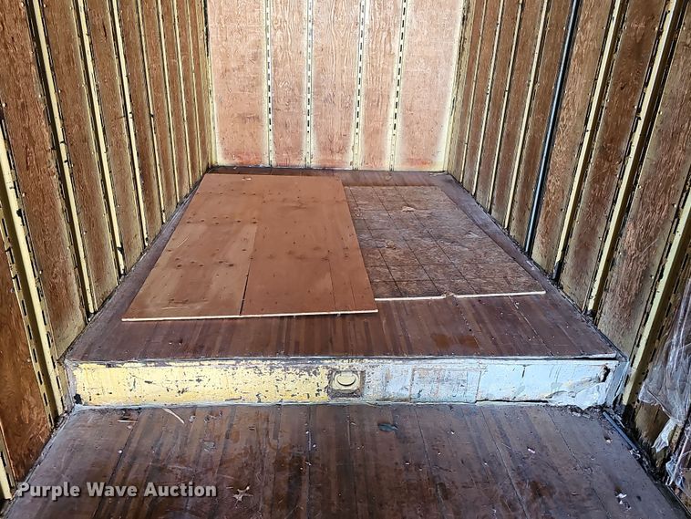 image for item DQ8515 1974 Kentucky Trailers FVCC  dry van trailer