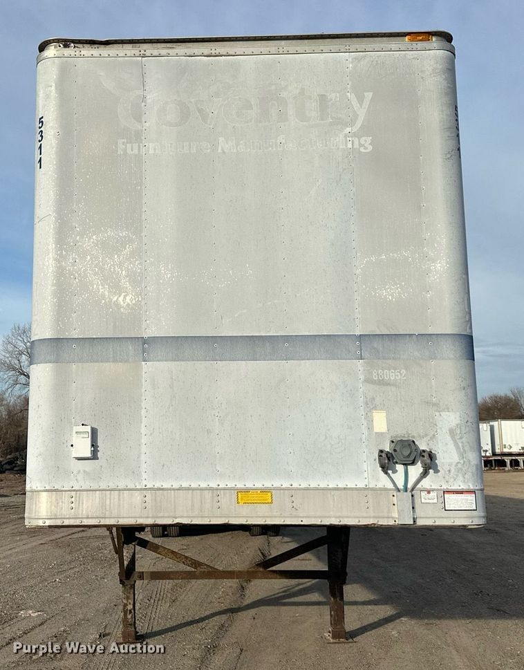 image for item DS1498 1997 Great Dane 7411TJWA  dry van trailer