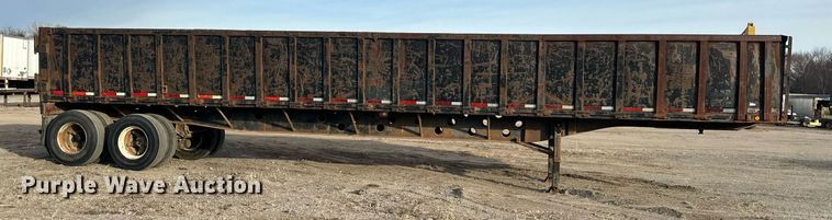 image for item DW2933 1980 Transcraft TL-42  scrap trailer