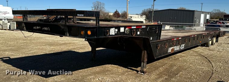 image for item GG9961 1998 Dakota Trail Eze  drop deck equipment trailer