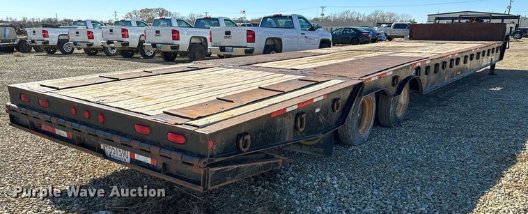 image for item GG9961 1998 Dakota Trail Eze  drop deck equipment trailer