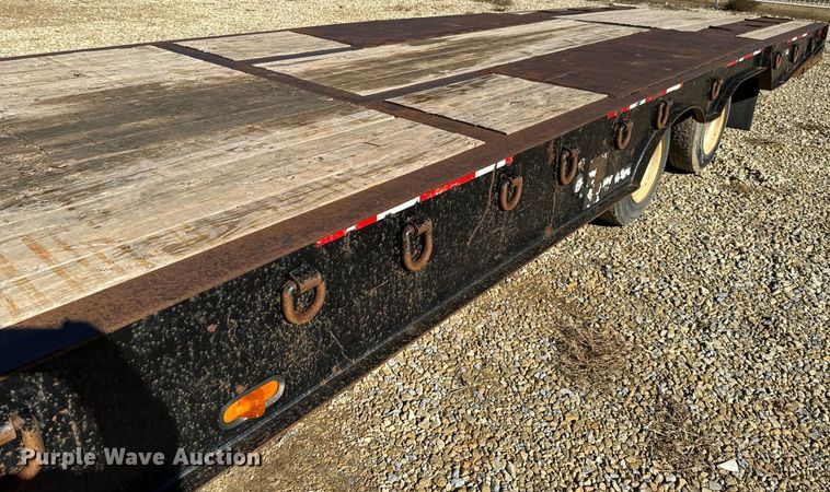 image for item GG9961 1998 Dakota Trail Eze  drop deck equipment trailer