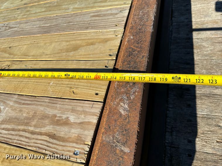 image for item GG9961 1998 Dakota Trail Eze  drop deck equipment trailer