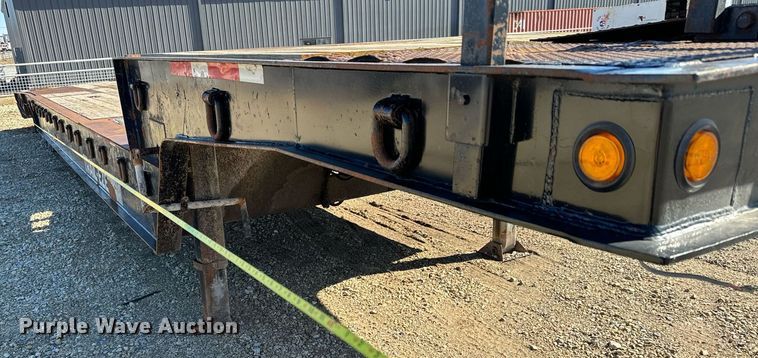 image for item GG9961 1998 Dakota Trail Eze  drop deck equipment trailer