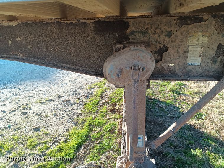 image for item KG9567 1993 East  end dump trailer