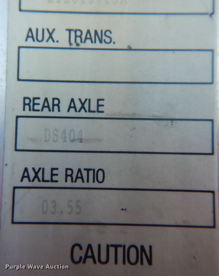 image for item LC9387 1996 Kenworth W900 semi truck