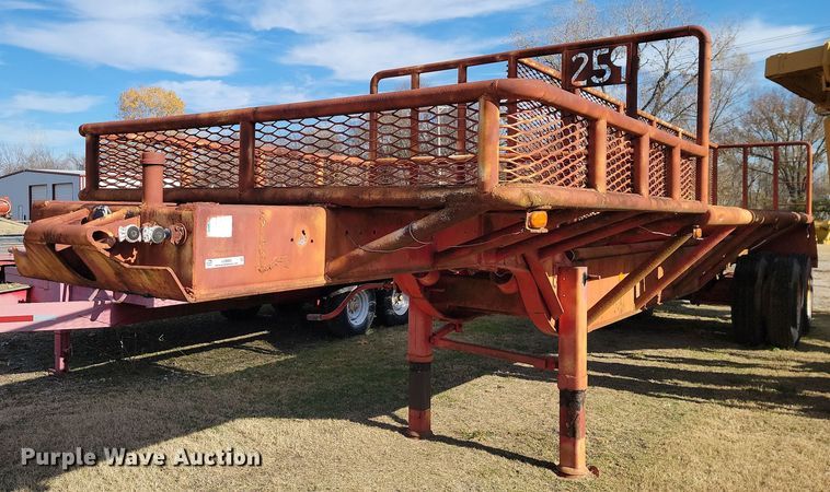 image for item LD9065 1981 Nabor SE  skid trailer