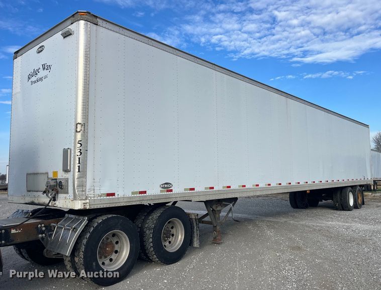 image for item LD9888 2008 Strick  dry van trailer