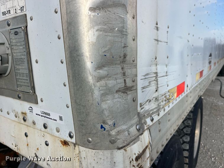 image for item LD9888 2008 Strick  dry van trailer