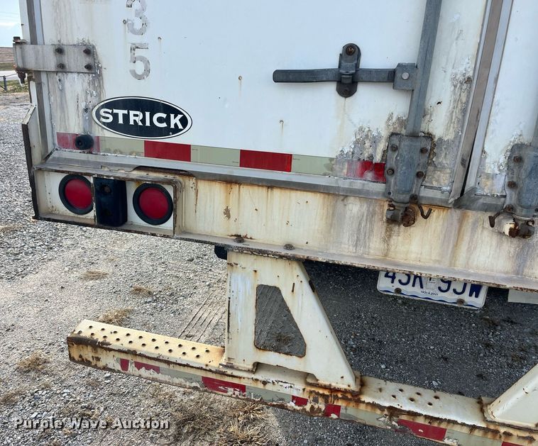 image for item LD9888 2008 Strick  dry van trailer