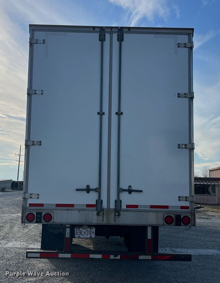 image for item LD9889 2007 Wabash DVLHHSA  dry van trailer