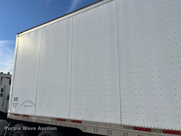 image for item LD9889 2007 Wabash DVLHHSA  dry van trailer