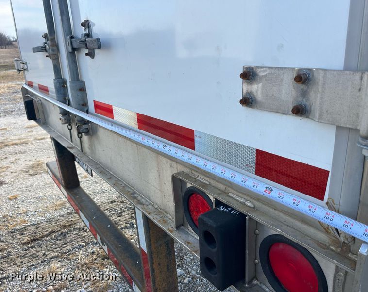 image for item LD9889 2007 Wabash DVLHHSA  dry van trailer