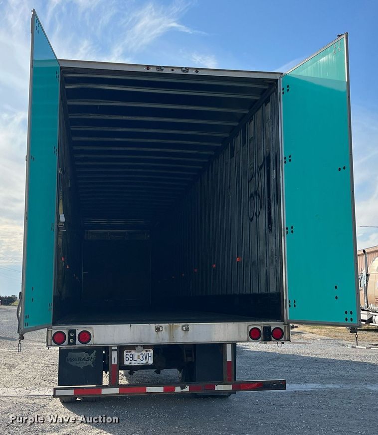 image for item LD9889 2007 Wabash DVLHHSA  dry van trailer