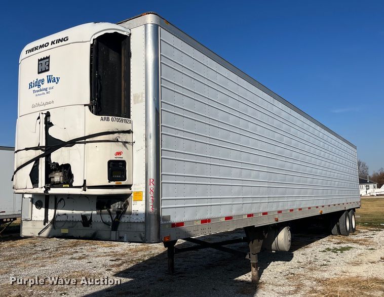 image for item LD9890 2008 Utility Trailer VS2RA  refrigerated van trailer
