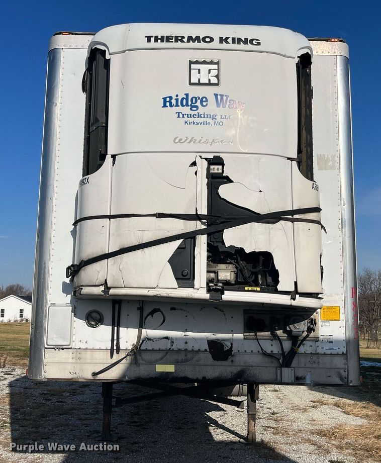 image for item LD9890 2008 Utility Trailer VS2RA  refrigerated van trailer